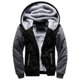 Män vinter fleece jacka Bellasverige