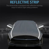 Carvallo Vattentät bilöverdrag | UV- & värmeskydd | Vindbeständig & stöldsäker | Nano-Oxford-tyg Carvallo