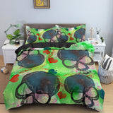 Skelett-sänglakan-Home-Hemnix-Uppsättning C-UK Enkel 135x200cm-Hemnix