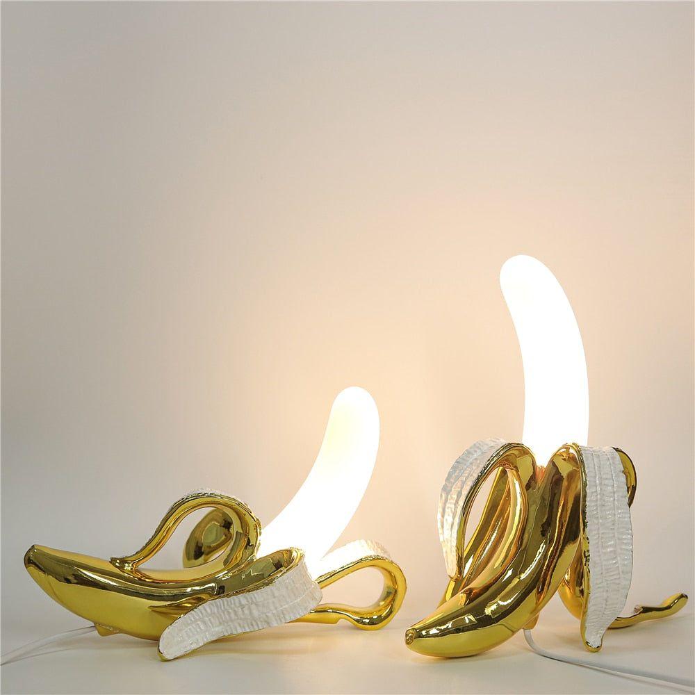 LuminaBanana Lamp - Dekorativ bananbordslampa Carvallo