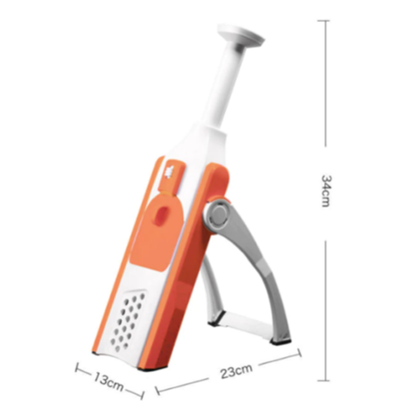 Easy Cut skivare och rivjärn-Kitchen-Hemnix-Orange-Hemnix