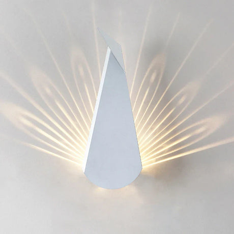 ElegantLicht - Påfågel Vägglampa Modern LED Vägglampa Carvallo