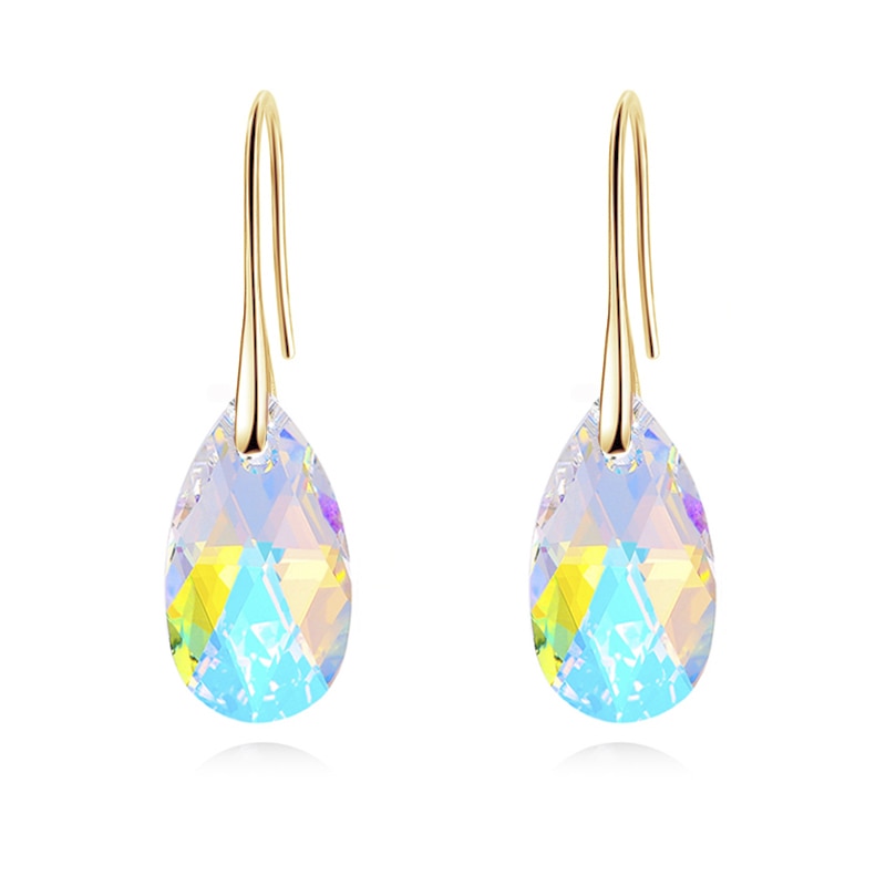 örhängen i kristall-Jewelry for women-Hemnix-Kristall AB. Guld-Hemnix