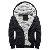 Män vinter fleece jacka Bellasverige
