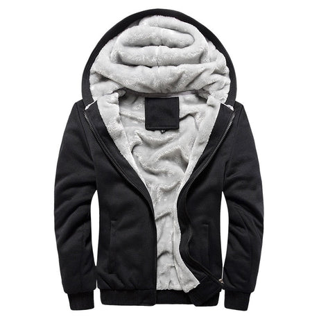 Män vinter fleece jacka Bellasverige