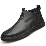 Ankelstövlar för män-Shoes for Men-Hemnix-PU inuti-38-Hemnix
