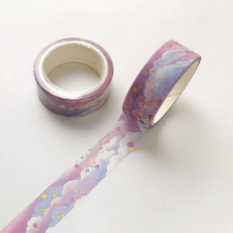 Kawaii dekorativ Washi Tape (uppsättning av 5)-DIY-Hemnix-B-Hemnix