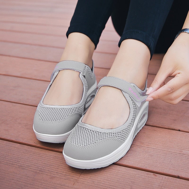 Andningsbara Mode Sneakers-Shoes for Women-Hemnix-Hemnix
