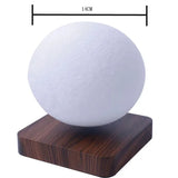 LunaGlow Månlampa – Svävande 3D LED Lampa med Magnetisk Levitationsdesign Hemnix