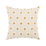 Carvallo – Broderad Ländkuddeöverdrag med Lekfulla Margueriter Carvallo