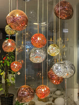 Ljusande Stilla Färgglada Taklampor Carvallo