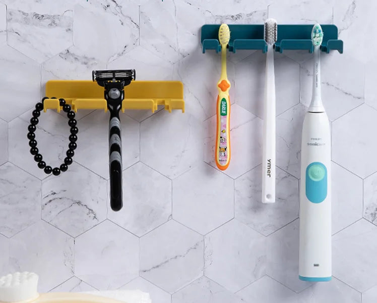 Carvallo stickhållare självhäftande | Kabelhantering & väggkrok | Utan borrning | 13,4×4cm Carvallo