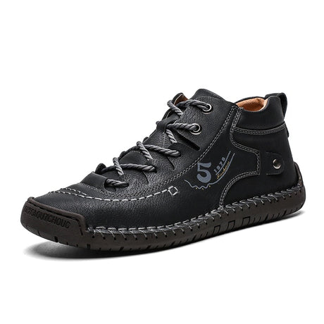 Vintage Läderstövlar-Shoes for Men-Hemnix-Svart-39-Hemnix