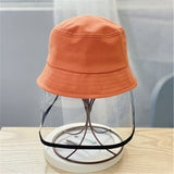 Barn ansiktsskyddshatt-Phone Accessories-Hemnix-Orange-48-52cm-Hemnix