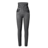 Perfekt passform Jeans Leggings-Clothes for women-Hemnix-Hemnix