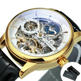 Forsining Män Skeleton Watch-Watches for men-Hemnix-GULDEN WHITE-Hemnix