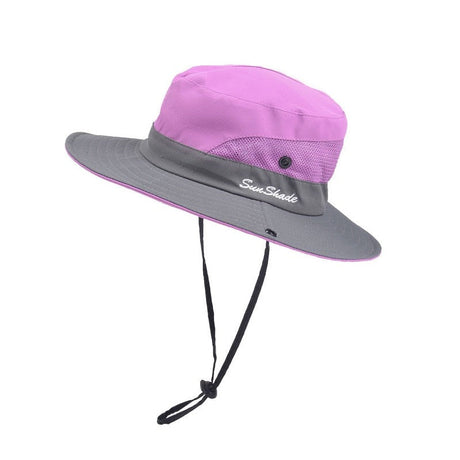 Solhatt för barn med UV-skydd-Accessories-Hemnix-Lila2-S 52-54-Hemnix