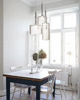 Glas Matbord Pendellampor Belysning MILA Sverige