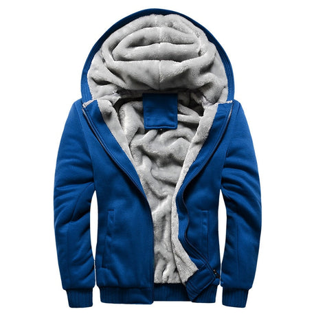 Män vinter fleece jacka Bellasverige
