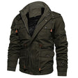 Commanders Jacka - Varm, bekväm och vindtät-Clothes for Men-Hemnix-Armégrön-M-Hemnix