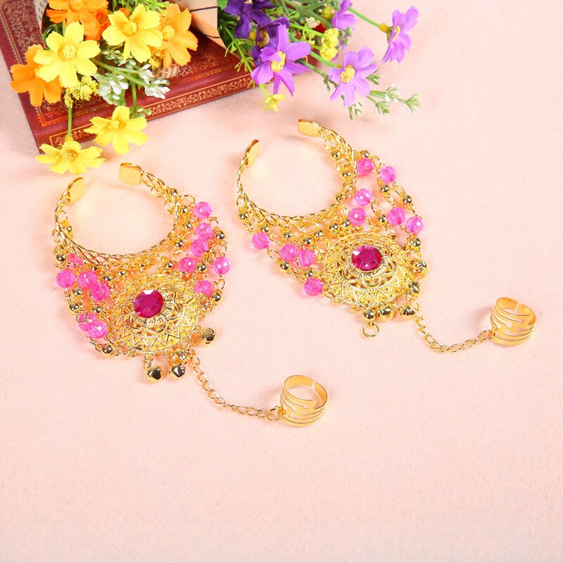 Belly Dance armband-Jewelry for women-Hemnix-Rosa-Hemnix