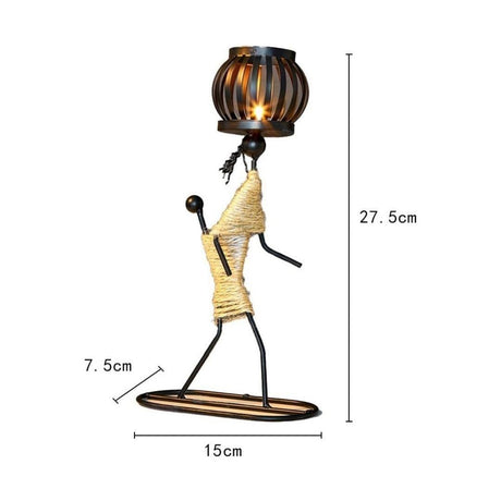 MetalCraft Ljusställ - Nordic Metal Abstrakt Ljusställ Carvallo