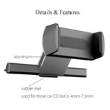 Carvallo Handyhållare Bil CD-Springa | 360° Rotera | Stabil & Universell | Flexibel Lazy Arm Carvallo