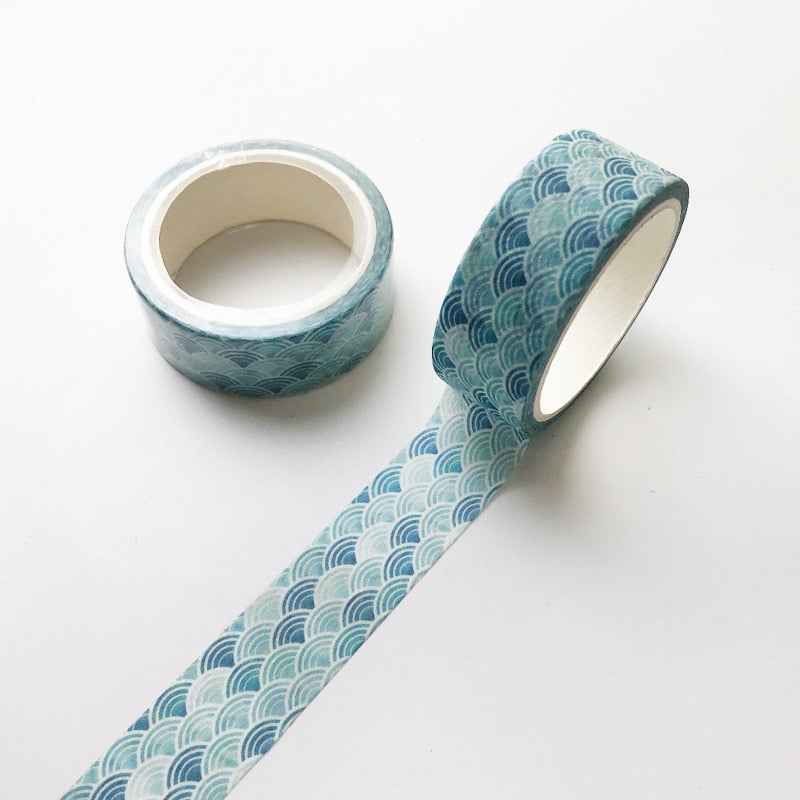Kawaii dekorativ Washi Tape (uppsättning av 5)-DIY-Hemnix-R-Hemnix
