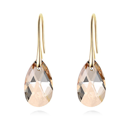 örhängen i kristall-Jewelry for women-Hemnix-Kristall GS. Guld-Hemnix