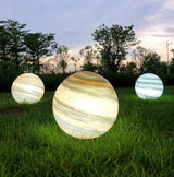 Solar Gräslampa – LED Trädgårdskula Utomhusbelysning, väderbeständig för Trädgård & Terrass Carvallo