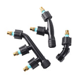 Carvallo dimspruta | 1–3-vägs mässingsdysa | Fin dimma för trädgård & växthus | 1/4" & 1/2" anslutning Carvallo