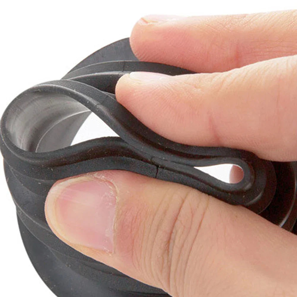 Carvallo Silikon-tätning ring för avloppsrör | Luktskydd & återflödeskydd | För kök, bad, tvättmaskin – 6×3,9×3,8 cm Carvallo