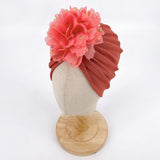 Rufsig topp baby turban hatt-Kids-Hemnix-Scarlet-Hemnix