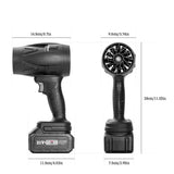 Batteridriven elektrisk luftblåsare Carvallo