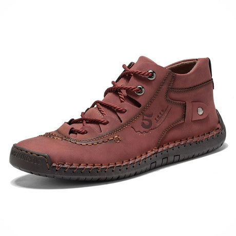 Vintage Läderstövlar-Shoes for Men-Hemnix-Röd-39-Hemnix