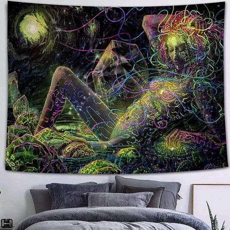 3D Vägghängande Gobelänger-Home-Hemnix-Mönster 6-150x100cm-Hemnix
