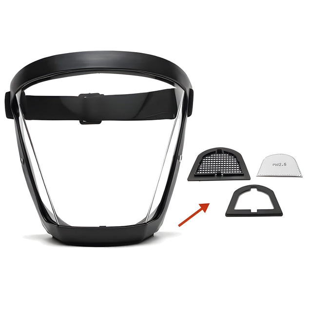 ShieldGuard – Hela ansiktskyddet med klart sikt Carvallo