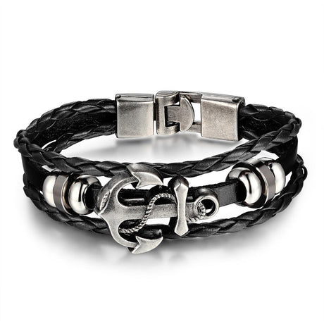 Ankare läderarmband Bellasverige