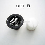 Carvallo Hydroponics Set | 10-delar | Återanvändbar & Hållbar | För växtodling & Sticklingsförökning Carvallo