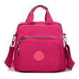 Multifunktionell Casual Crossbody väska-Accessories-Hemnix-Rosenröd-24x12x25cm-Hemnix