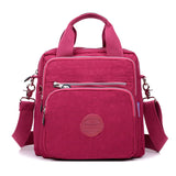 Multifunktionell Casual Crossbody väska-Accessories-Hemnix-Rött vin-24x12x25cm-Hemnix