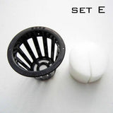 Carvallo Hydroponics Set | 10-delar | Återanvändbar & Hållbar | För växtodling & Sticklingsförökning Carvallo