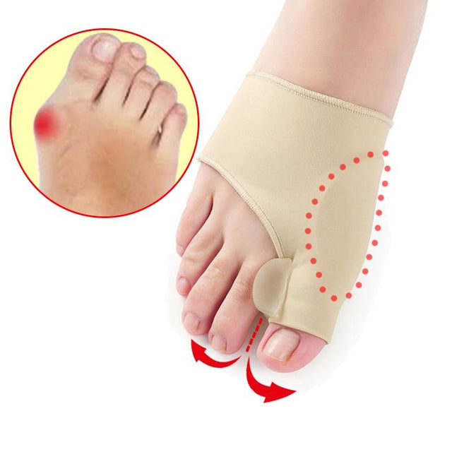 Hallux Valgus Splint Gel Tå Separator Carvallo