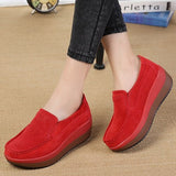 Kvinnors Slip-On Moccasin skor bellasverige