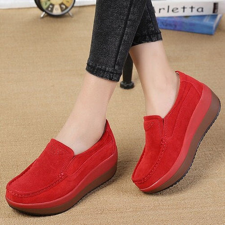Kvinnors Slip-On Moccasin skor bellasverige