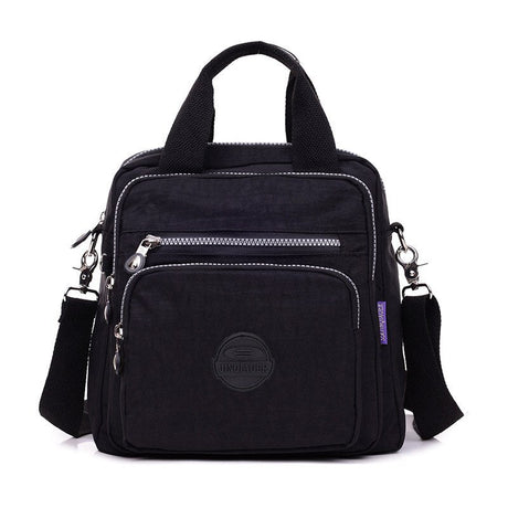 Multifunktionell Casual Crossbody väska-Accessories-Hemnix-Svart-24x12x25cm-Hemnix