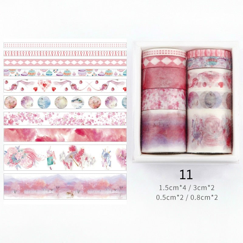 Dekorativa Washi Tape-satser-DIY-Hemnix-Hemnix
