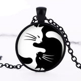 Cat Yingyang halsband-Jewelry-Hemnix-Svart-Hemnix