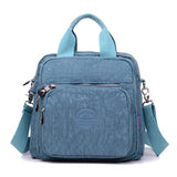 Multifunktionell Casual Crossbody väska-Accessories-Hemnix-Blågrått-24x12x25cm-Hemnix