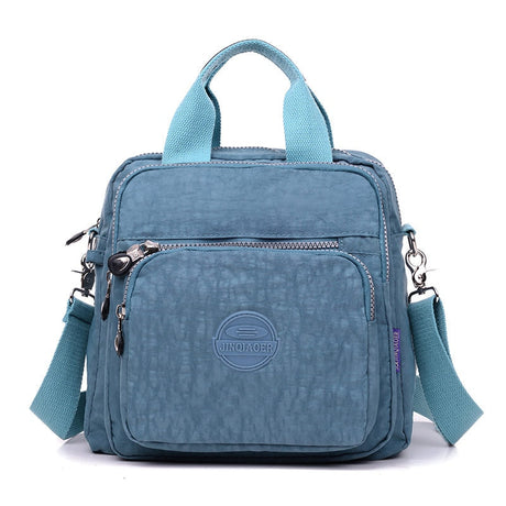 Multifunktionell Casual Crossbody väska-Accessories-Hemnix-Blågrått-24x12x25cm-Hemnix